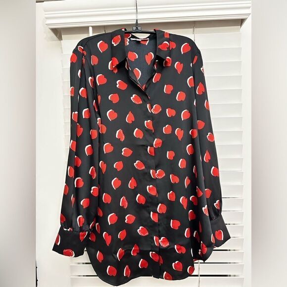 Chico’s SZ 0.5 Long sleeve button up top - Picture 6 of 10